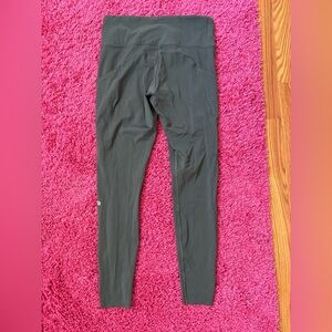 🍋🍋LULULEMON Grey leggings with side pockets 🍋🍋